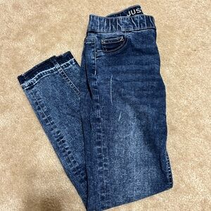Justice Dark Blue Kids Jeans jeggings